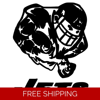 NFL Football New York Jets die cut vinyl decal NFL Football New York Jets die cut vinyl decal